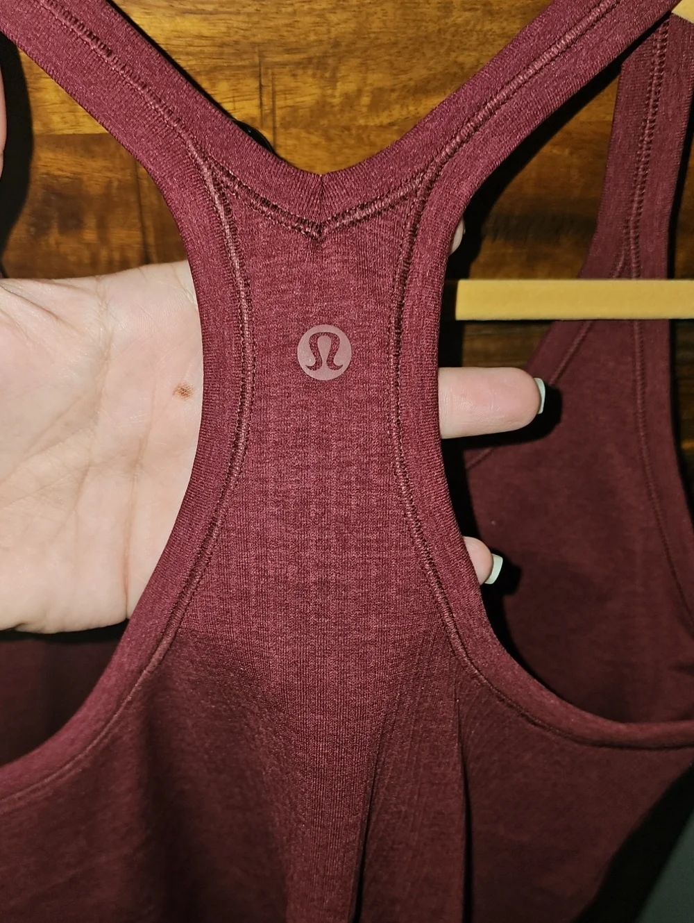 Lululemon Ebb To Street Tank!! Womens Sz 10, BBAY, Rare Color!! Ribbed B/C Cup!